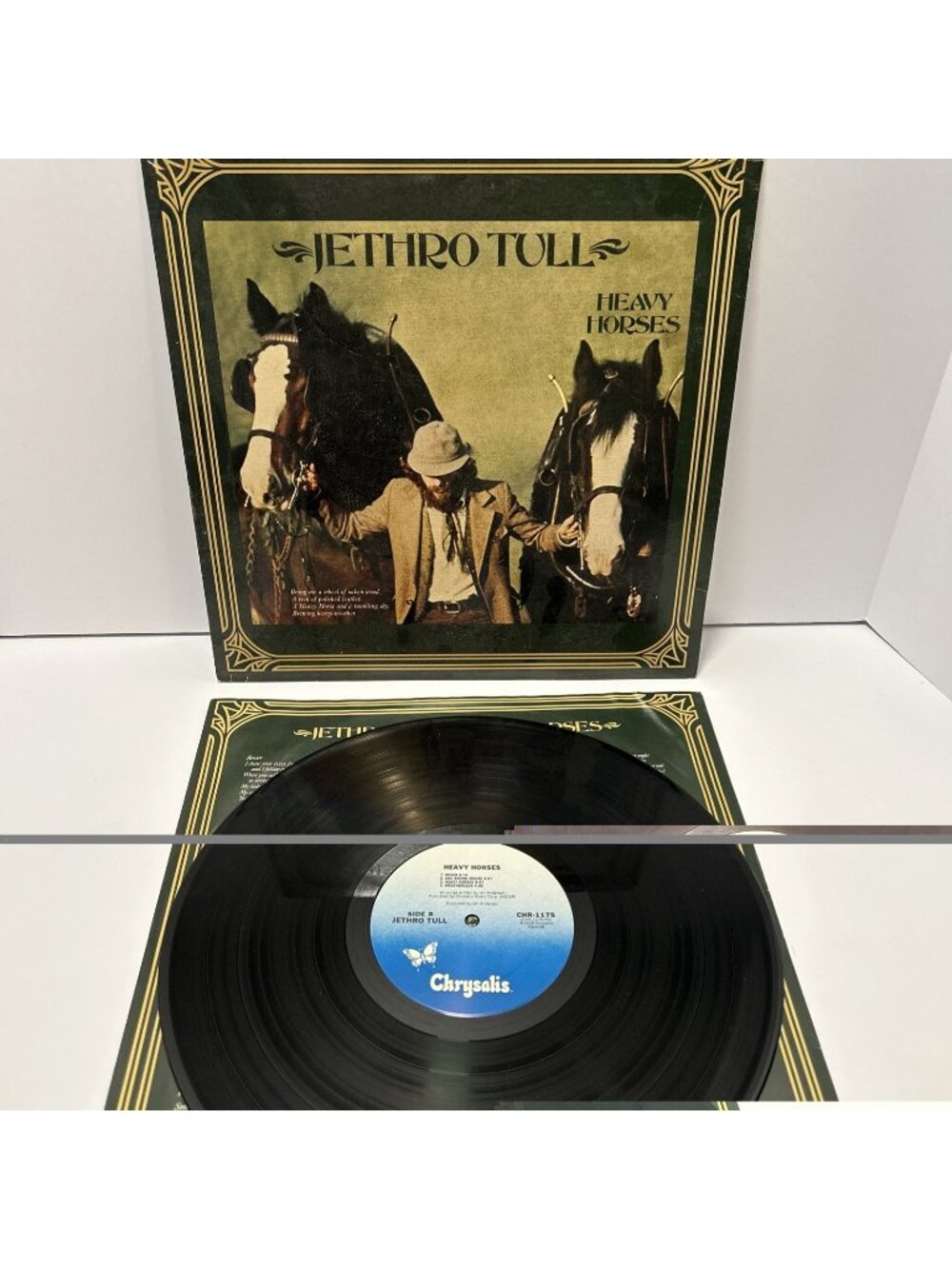 JETHRO TULL - (70'S PROGRESSIVE ROCK) "HEAVY HORSES" (LP, VINYL, RECORD)